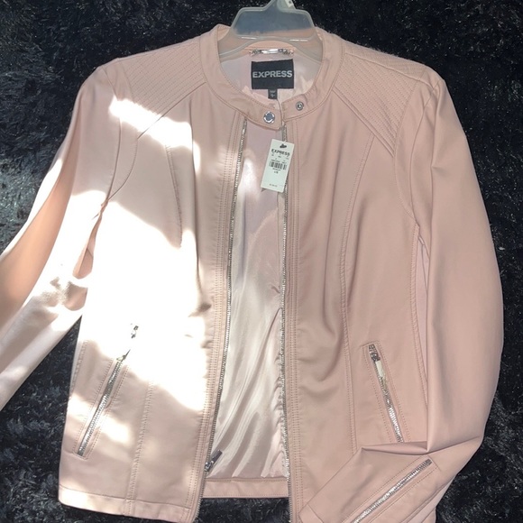 Express Faux leather Jacket - Picture 1 of 5